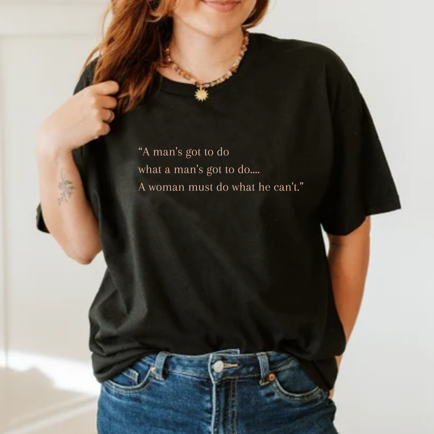 A Woman's Power T-Shirt – Bold & Empowering Statement Tee