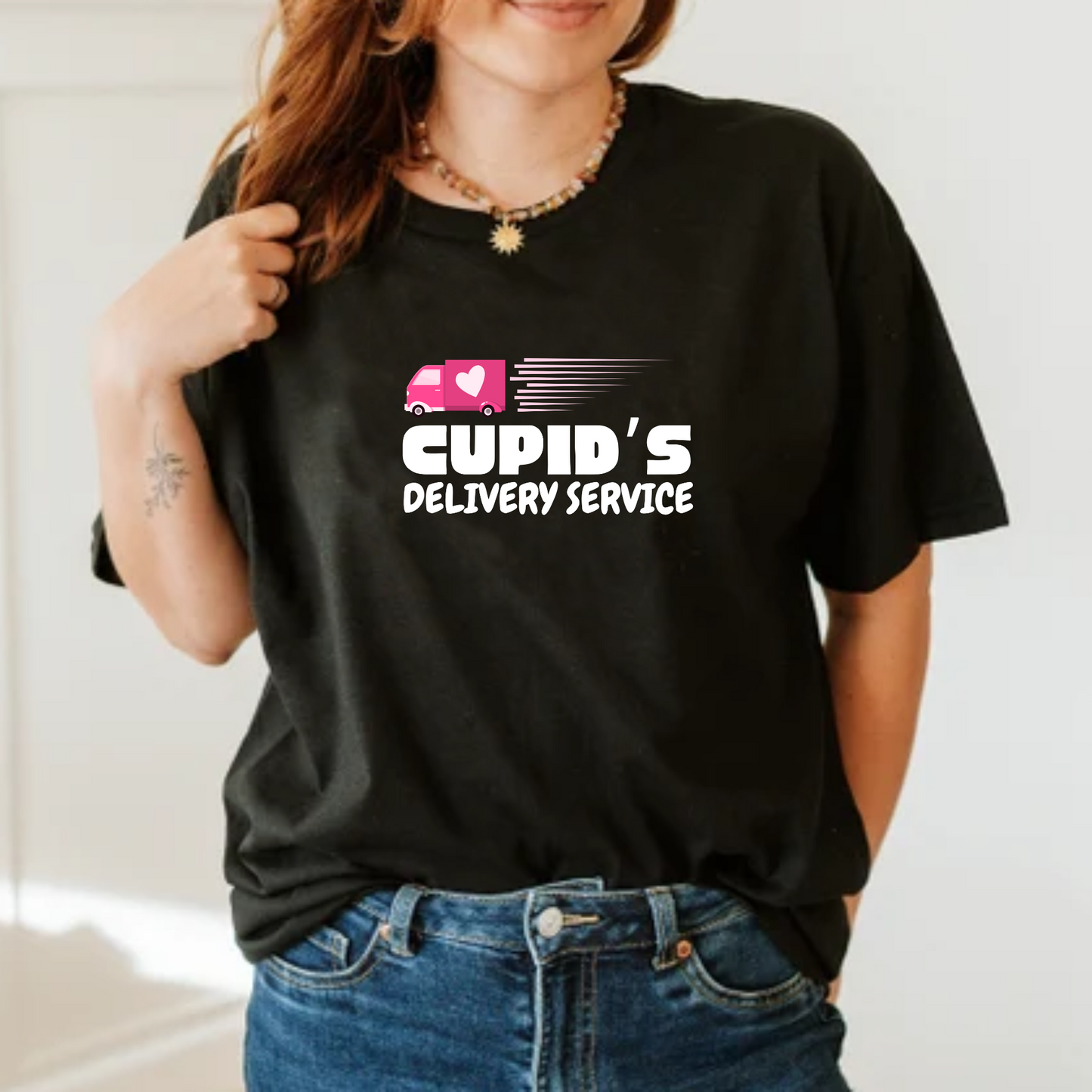 Cupid’s Delivery Service Unisex T-shirt