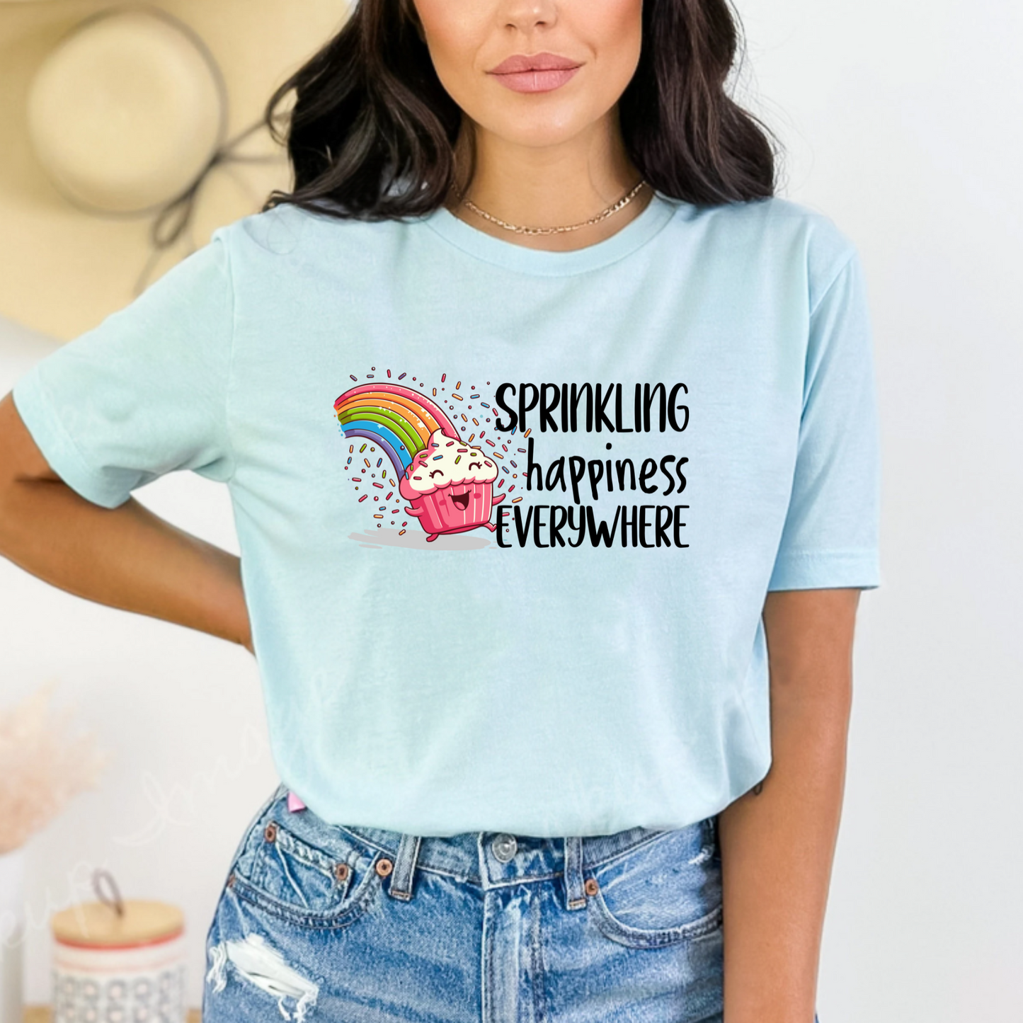 Sprinkling Happiness Everywhere Unisex T-Shirt