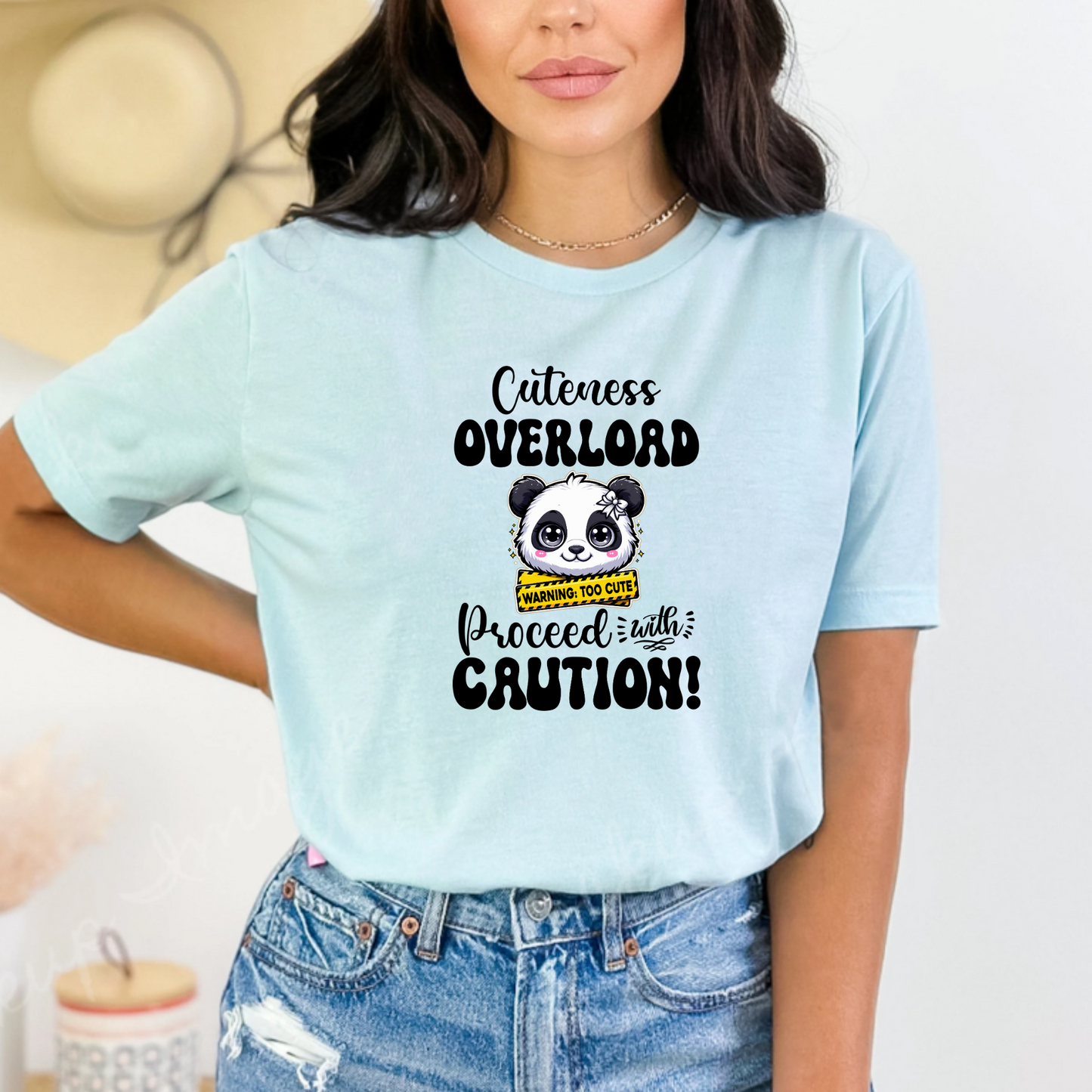 Cuteness Overload Proceed with Caution Unisex T-Shirt