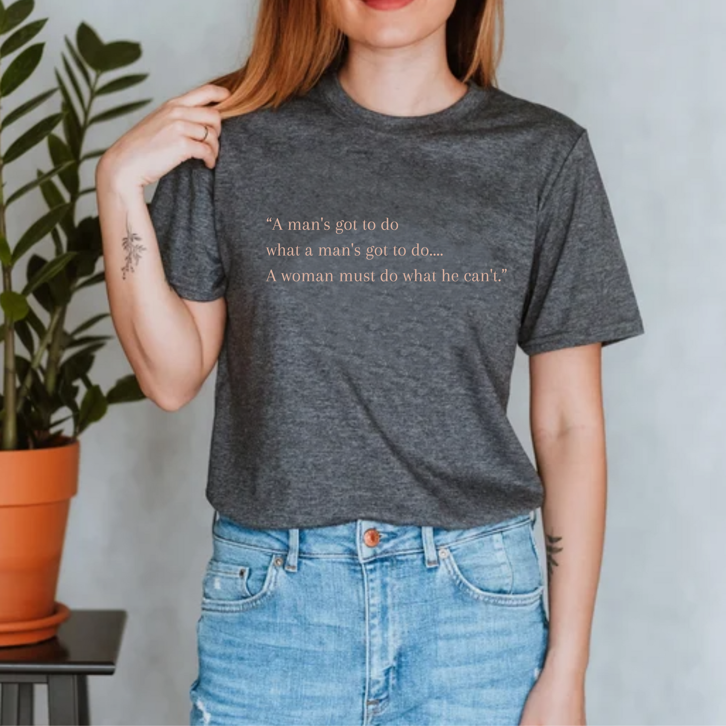 A Woman's Power T-Shirt – Bold & Empowering Statement Tee