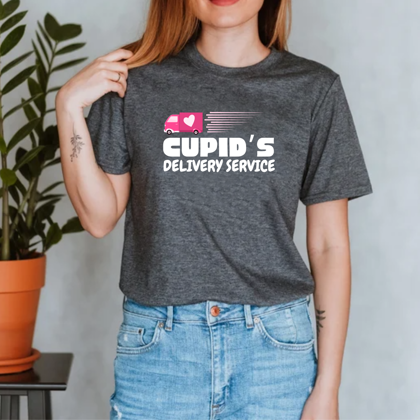 Cupid’s Delivery Service Unisex T-shirt