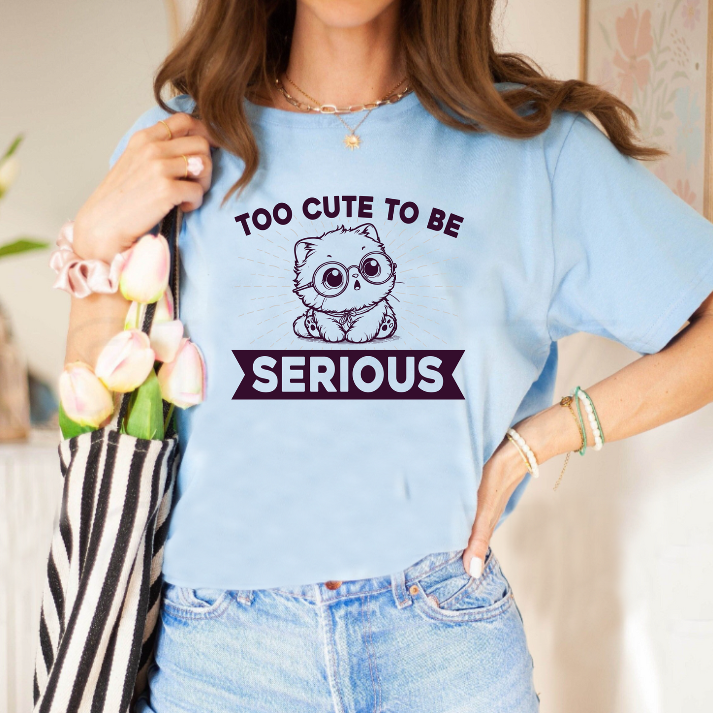 Too Cute to Be Serious Unisex Tee