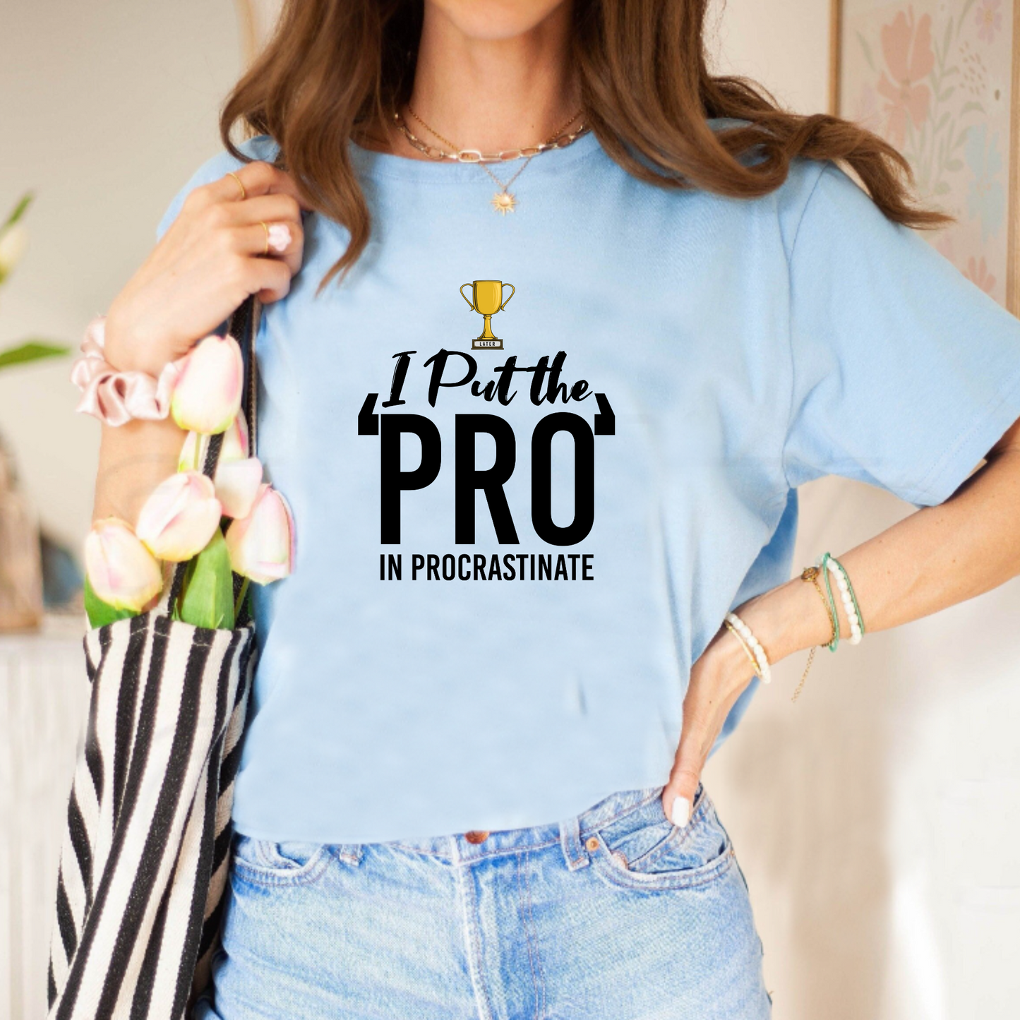 I Put The Pro In Procrastinate Unisex Tshirt