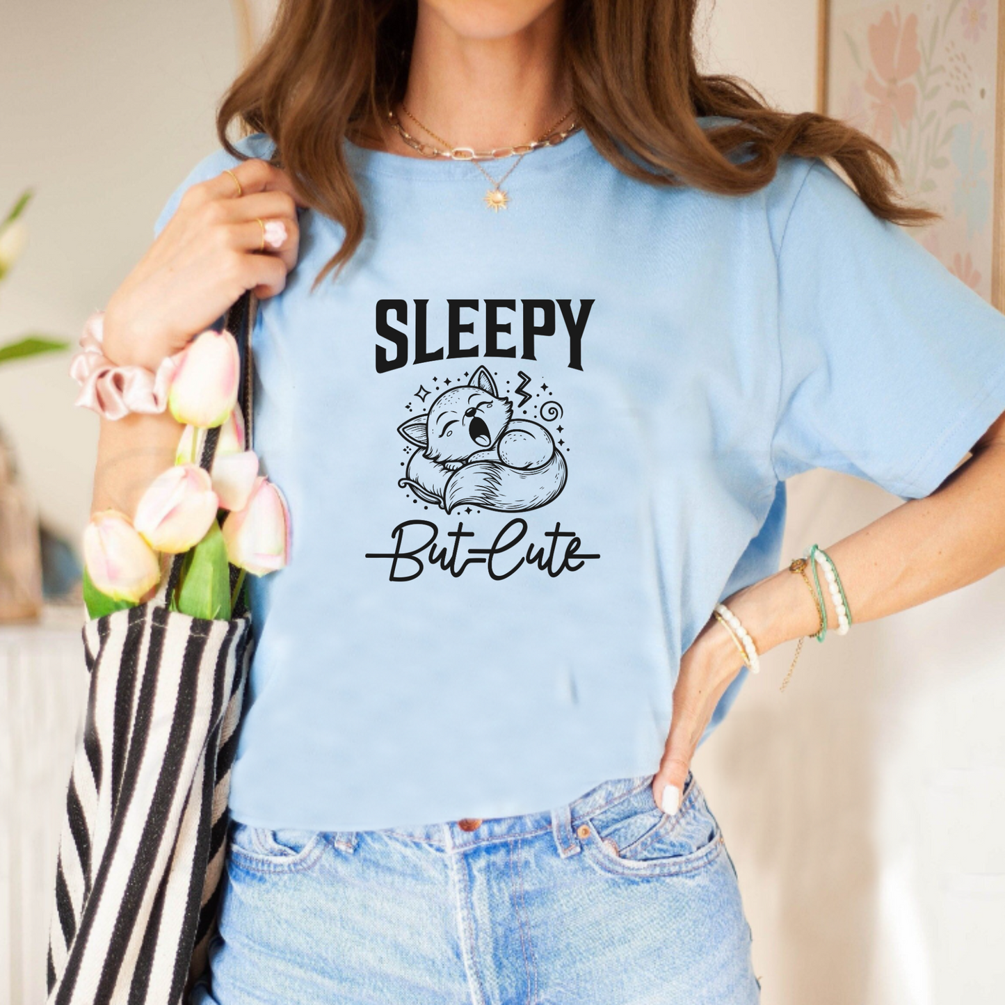 Sleepy But Cute Unisex T-Shirt