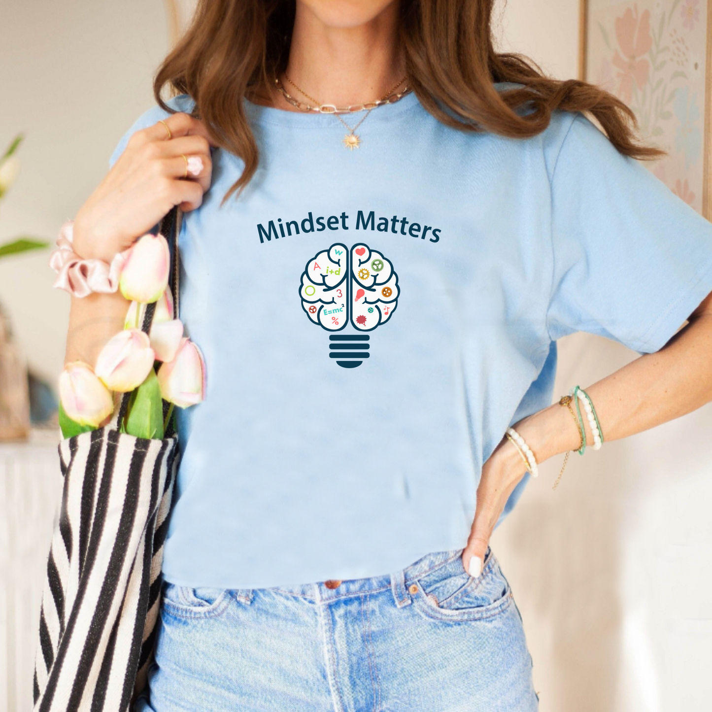 Mindset Matters Motivational Unisex T-Shirt