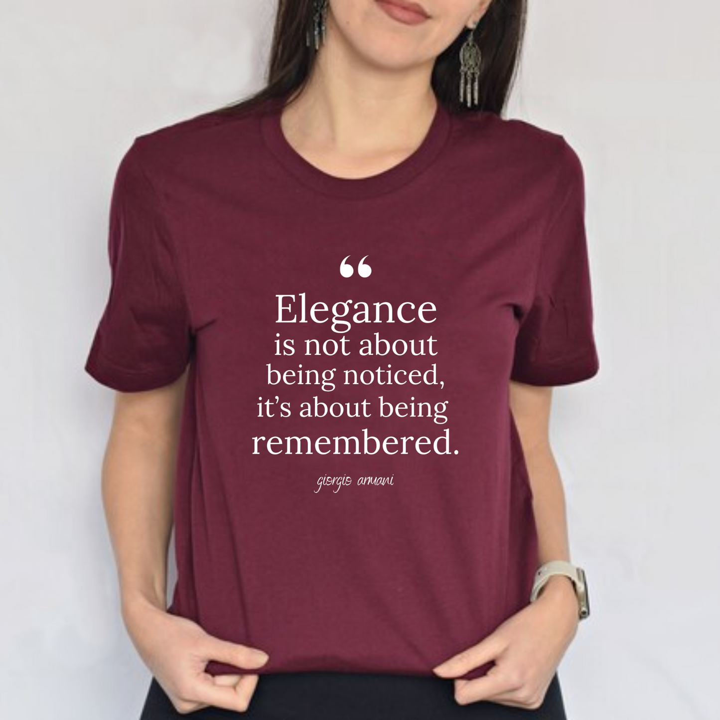 Elegance Tee – Women’s Empowerment Statement T-Shirt