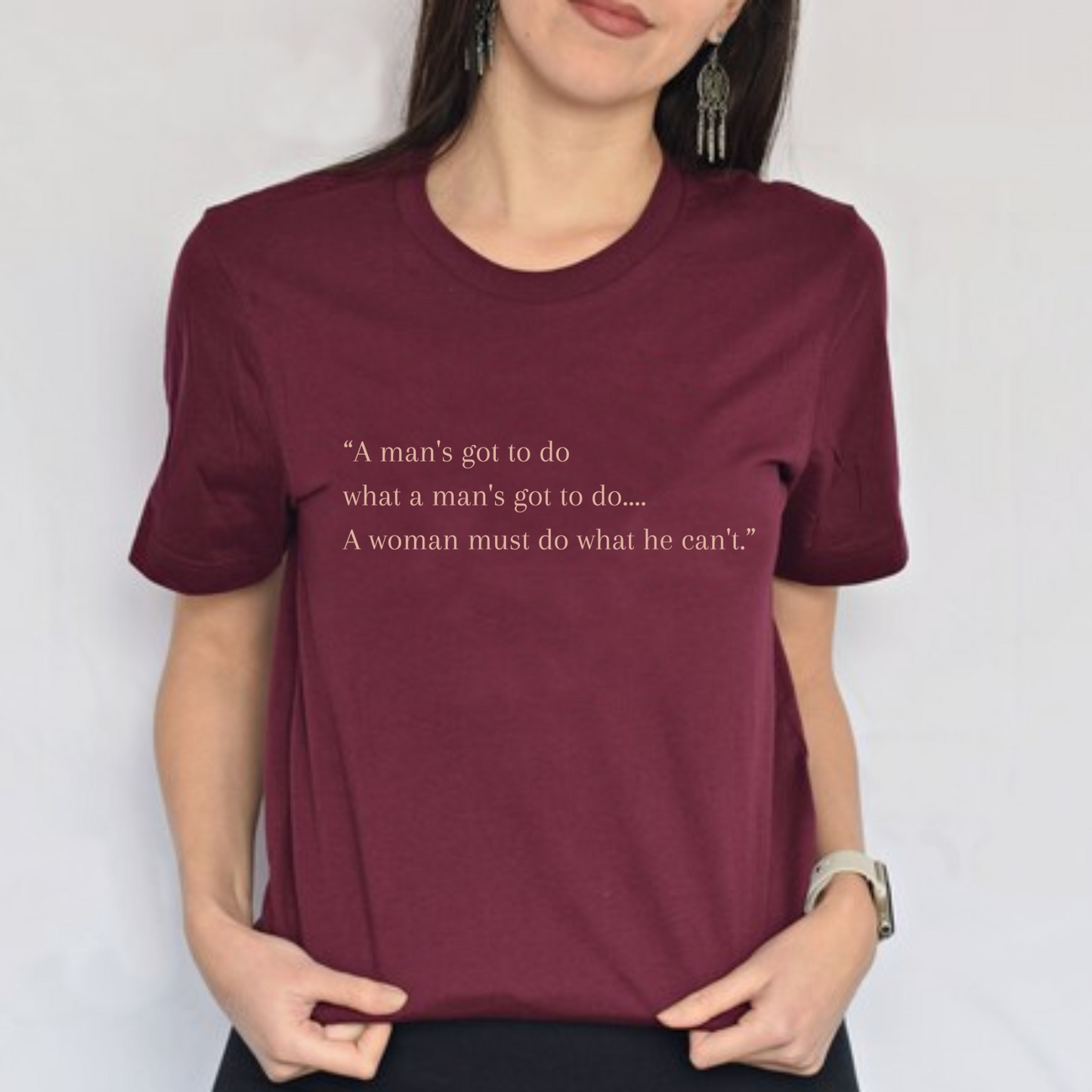 A Woman's Power T-Shirt – Bold & Empowering Statement Tee