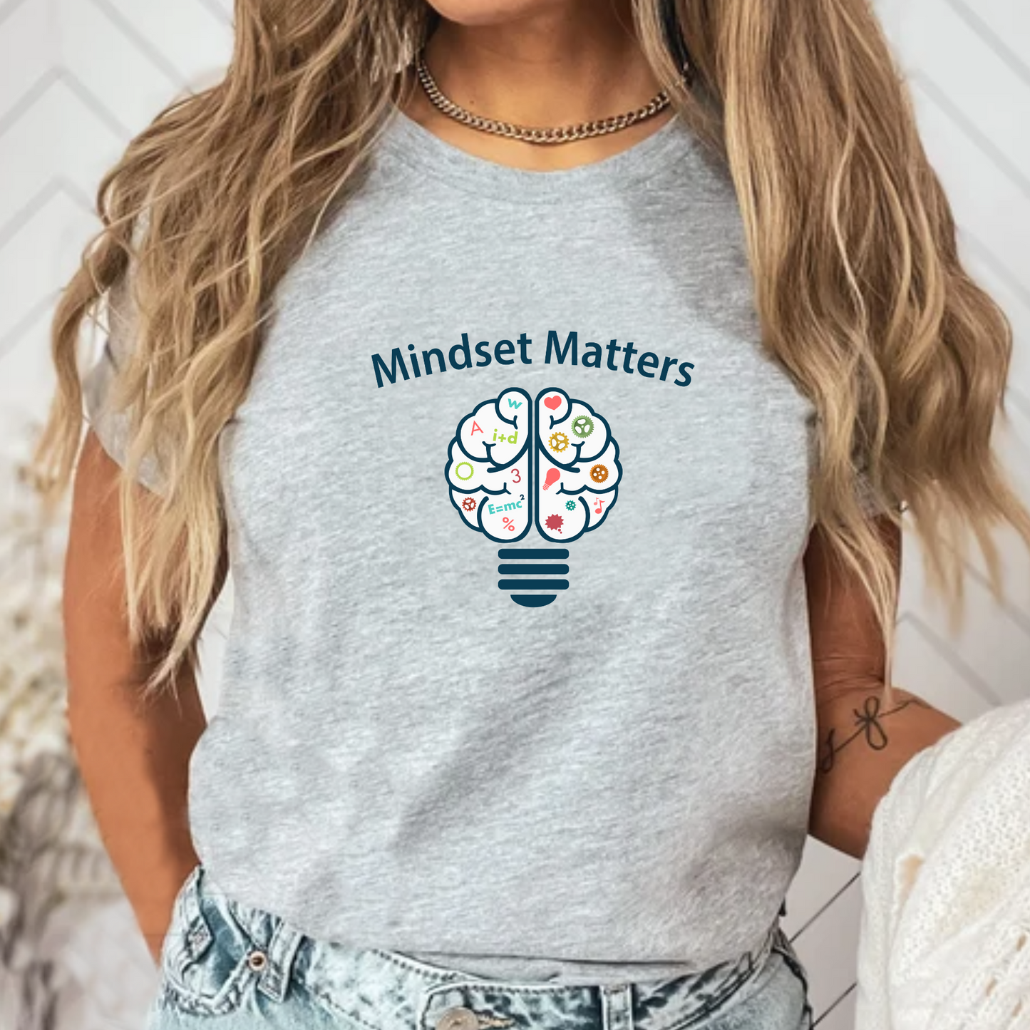 Mindset Matters Motivational Unisex T-Shirt