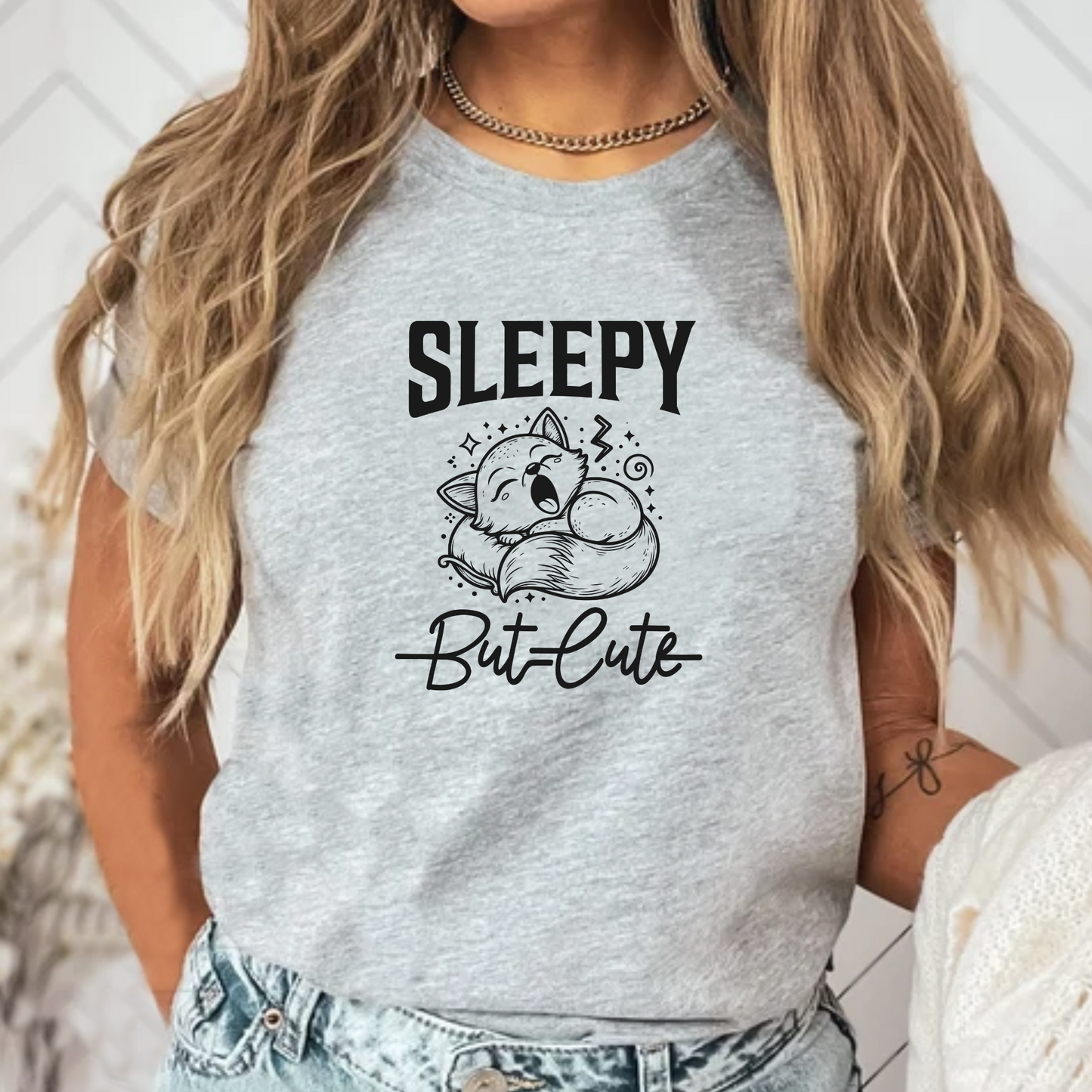 Sleepy But Cute Unisex T-Shirt