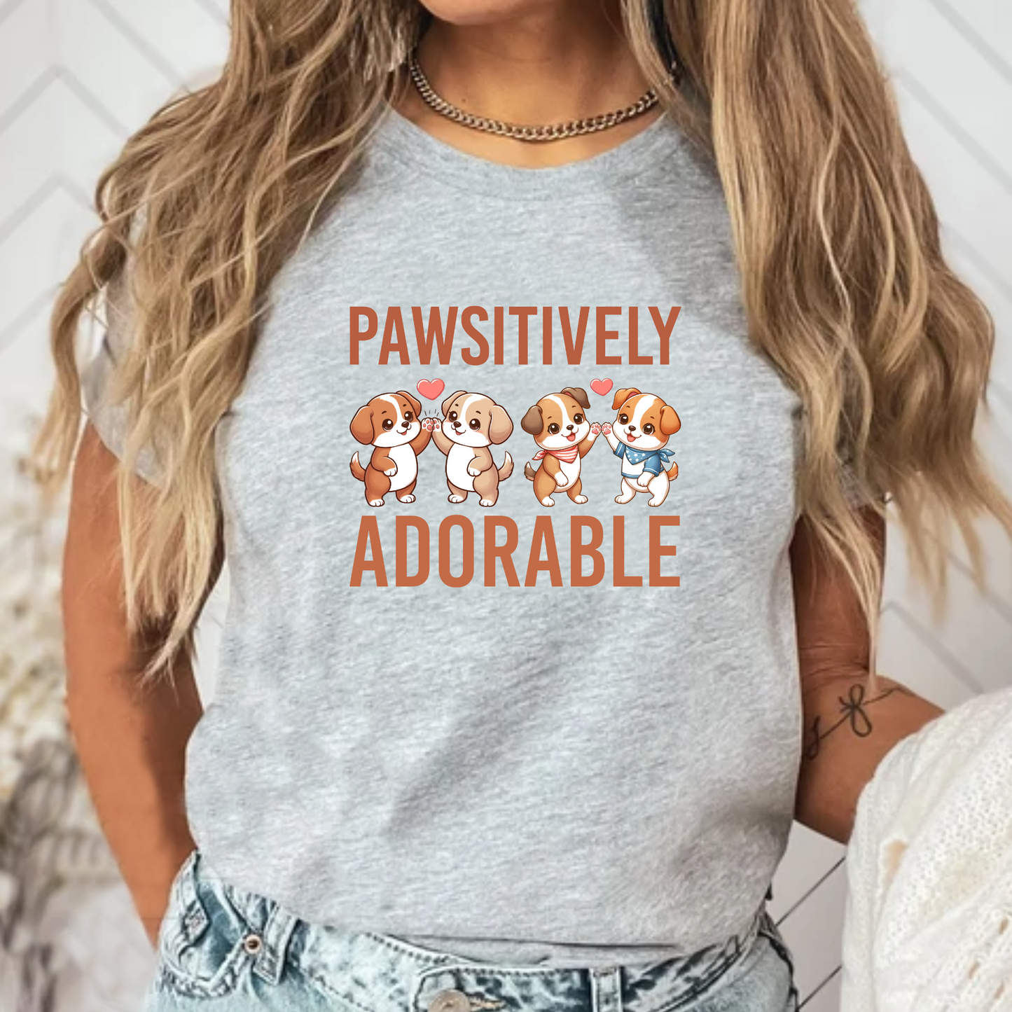 Pawsitively Adorable T-Shirt Unisex T-Shirt