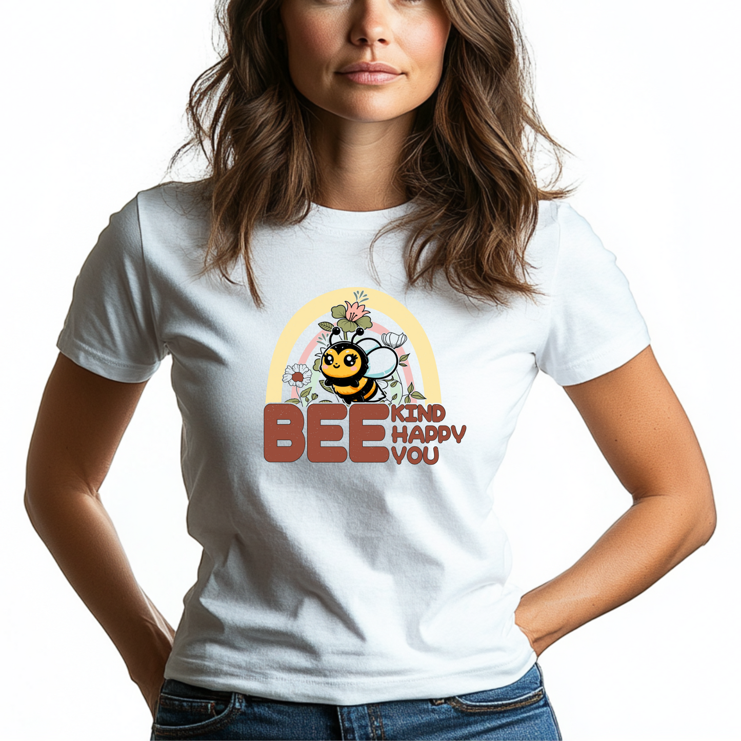 Bee Kind Bee Happy Bee You Unisex T-Shirt