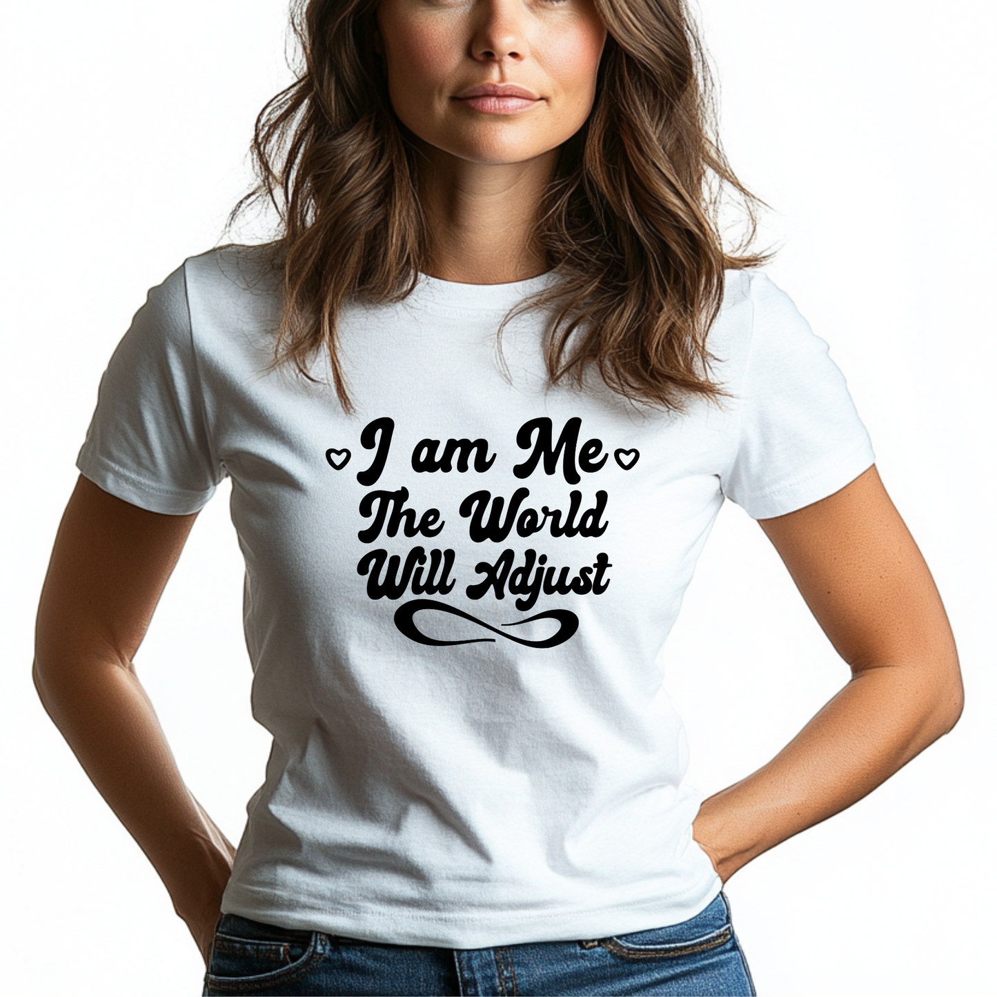 I Am Me – The World Will Adjust Unisex T-Shirt