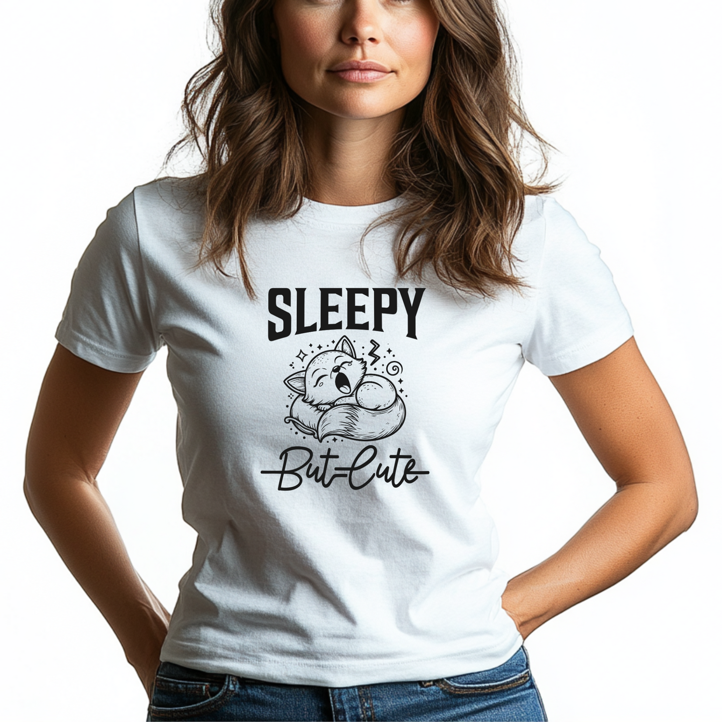 Sleepy But Cute Unisex T-Shirt