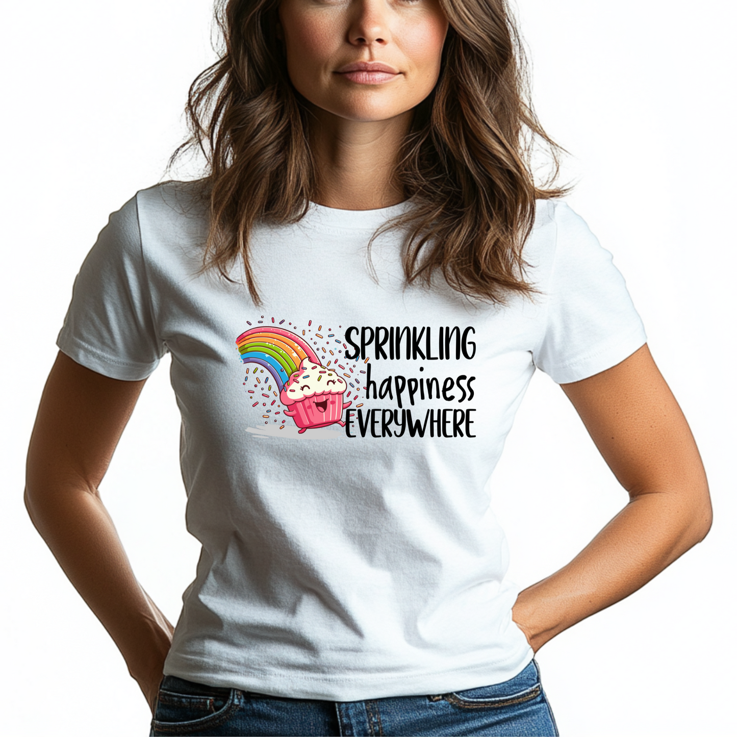 Sprinkling Happiness Everywhere Unisex T-Shirt