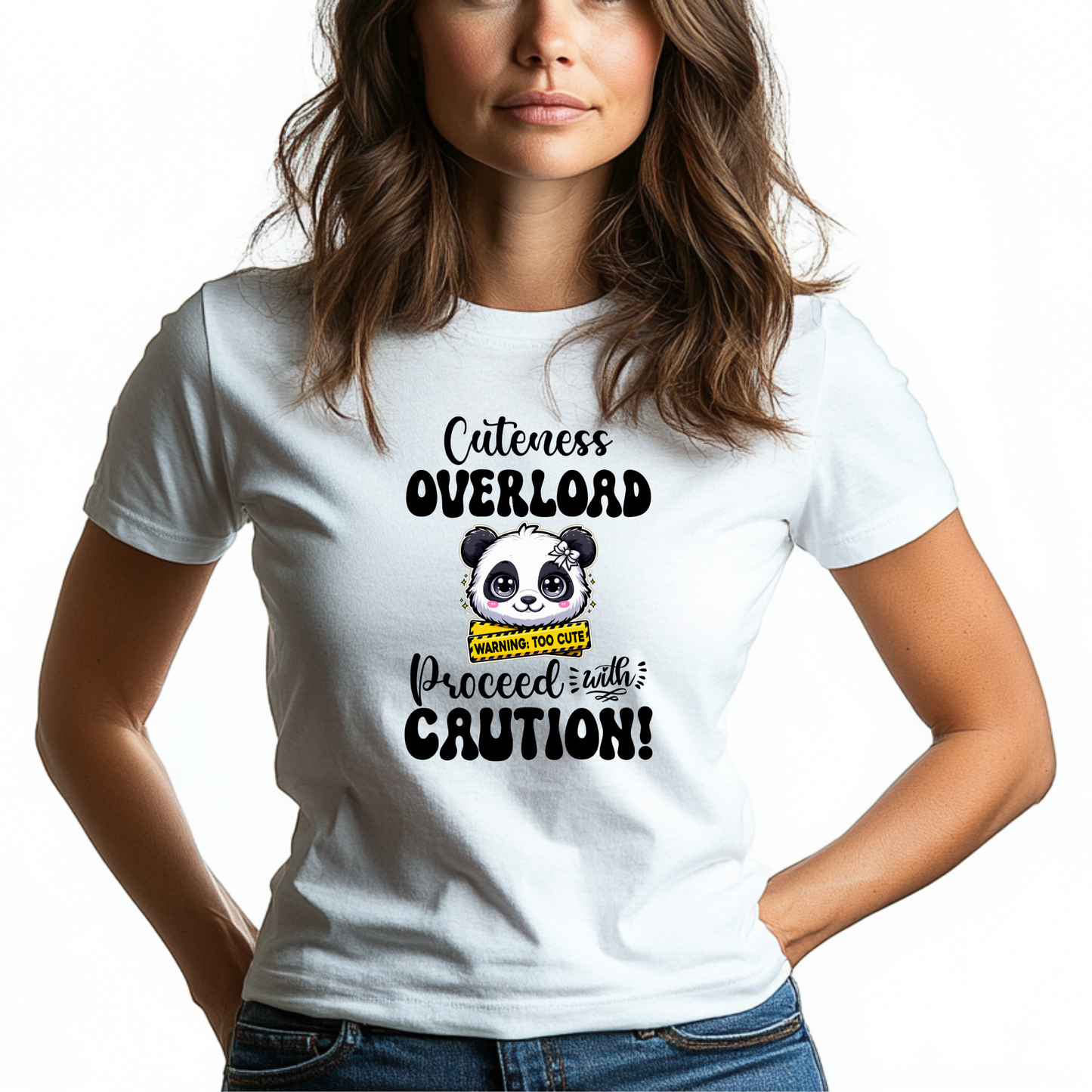 Cuteness Overload Proceed with Caution Unisex T-Shirt