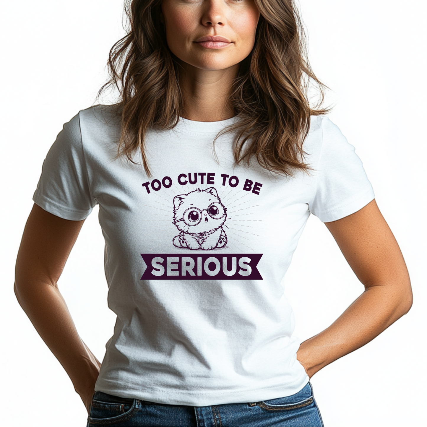 Too Cute to Be Serious Unisex Tee