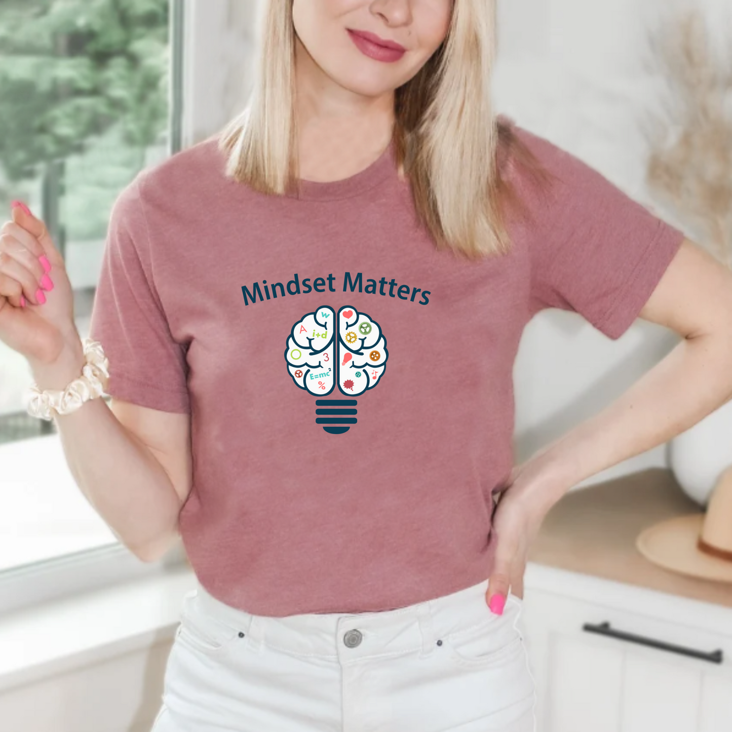 Mindset Matters Motivational Unisex T-Shirt