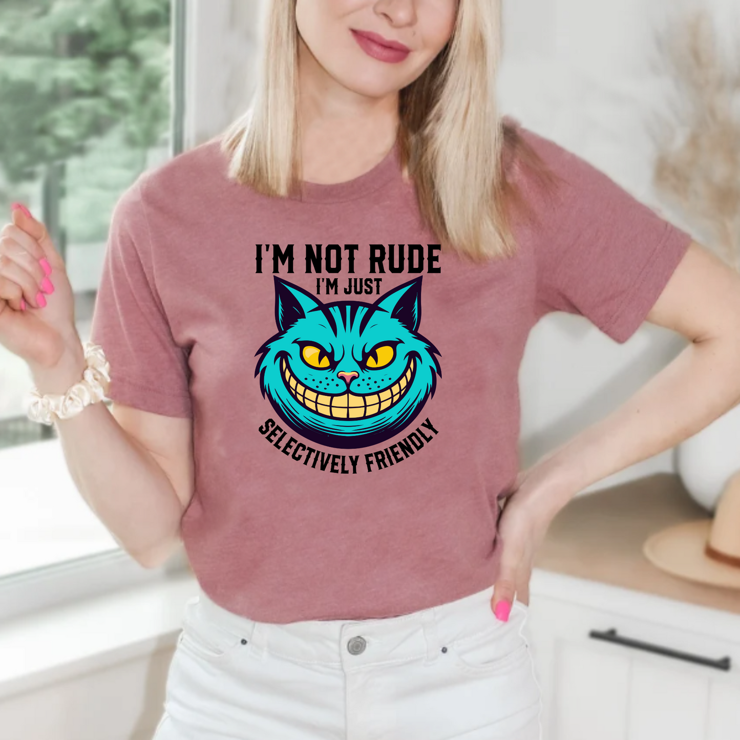 I'm Not Rude, I'm Just Selectively Rude Unisex T-Shirt