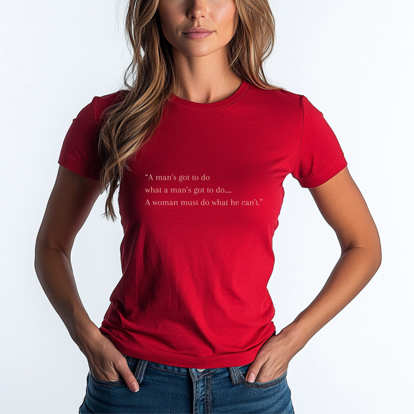 A Woman's Power T-Shirt – Bold & Empowering Statement Tee