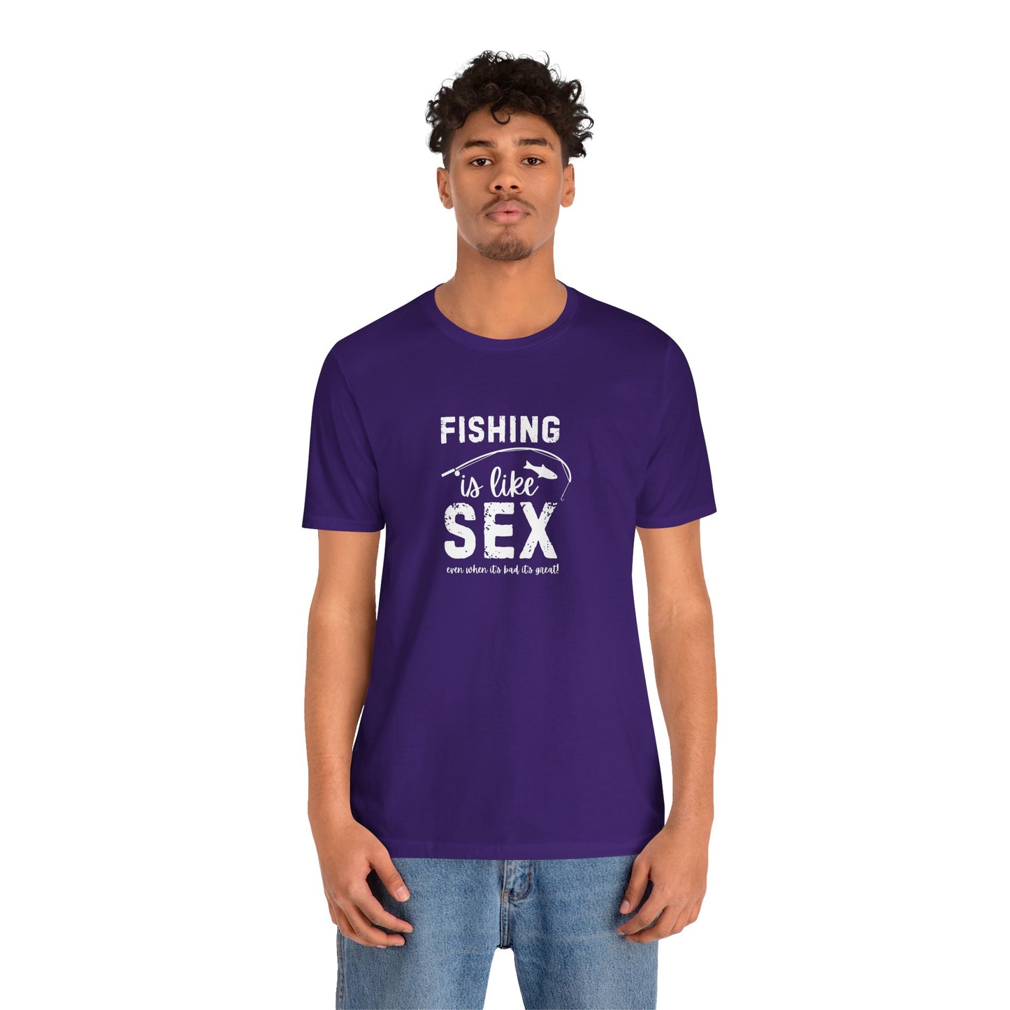 Fishing is Like Sex Men T-Shirt