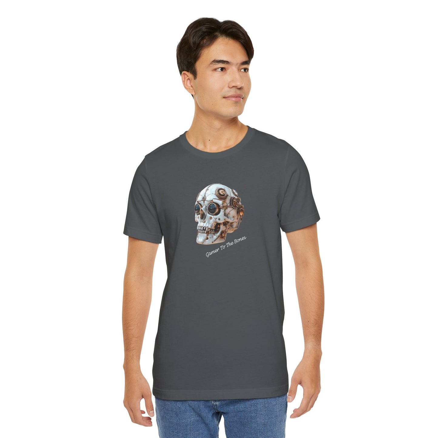 Gamer To The Bones Clockwork Cranium Gaming Tshirt