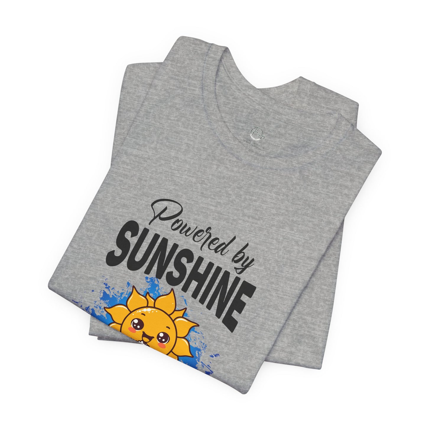 Powered By Sunshine & Snacks Unisex T-Shirt