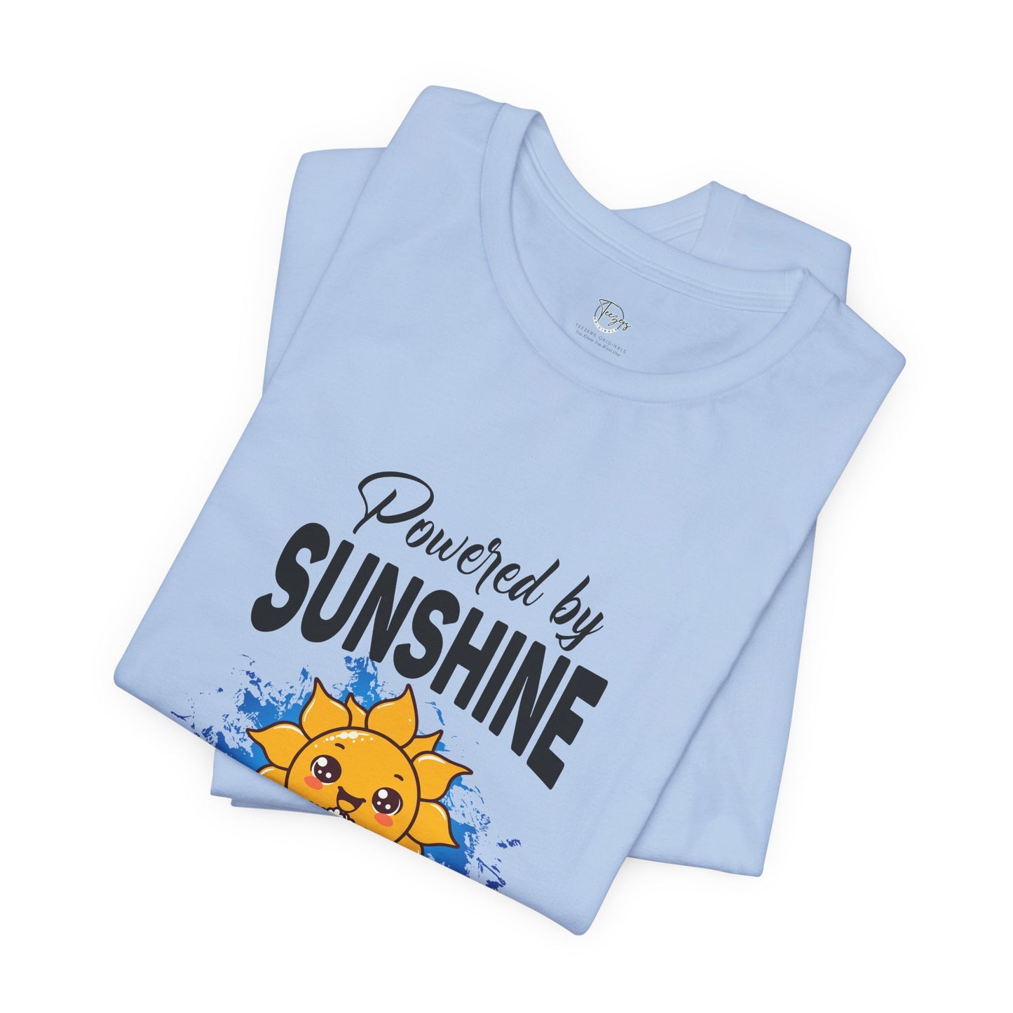 Powered By Sunshine & Snacks Unisex T-Shirt