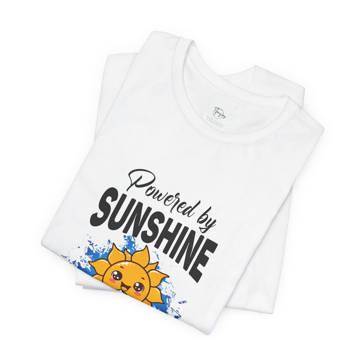 Powered By Sunshine & Snacks Unisex T-Shirt