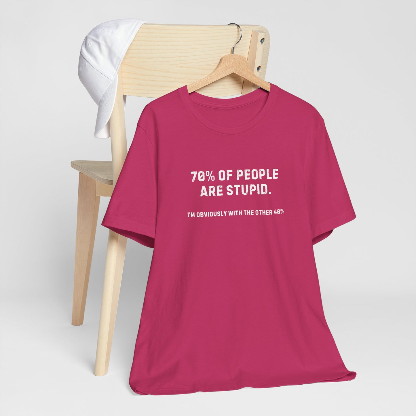 70% People Are Stupid Unisex T-Shirt