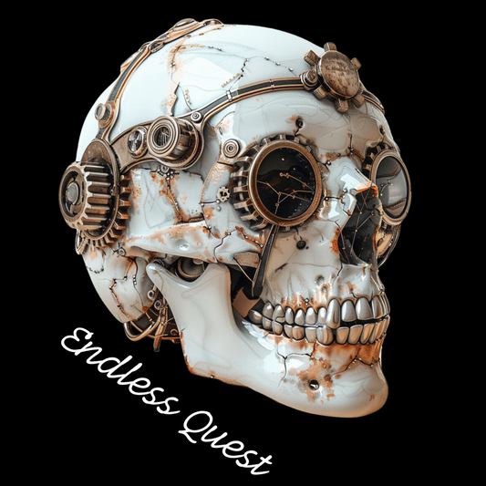 Endless Quest Clockwork Cranium Gaming Unisex Tshirt