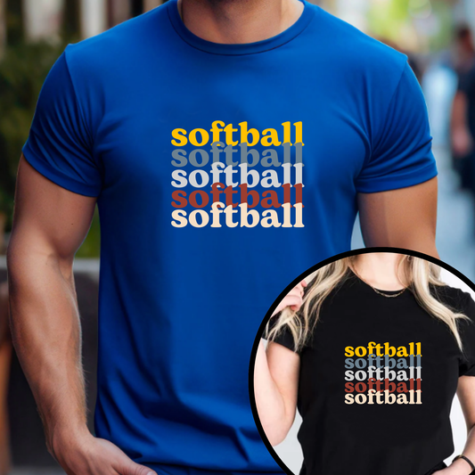 Softball Unisex T-Shirt