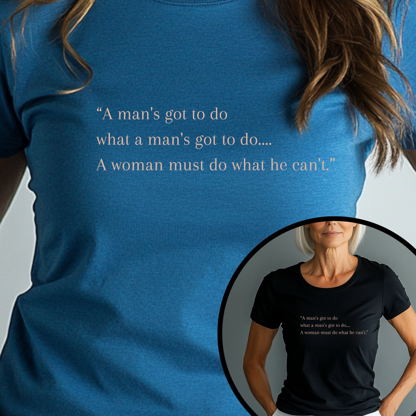 A Woman's Power T-Shirt – Bold & Empowering Statement Tee