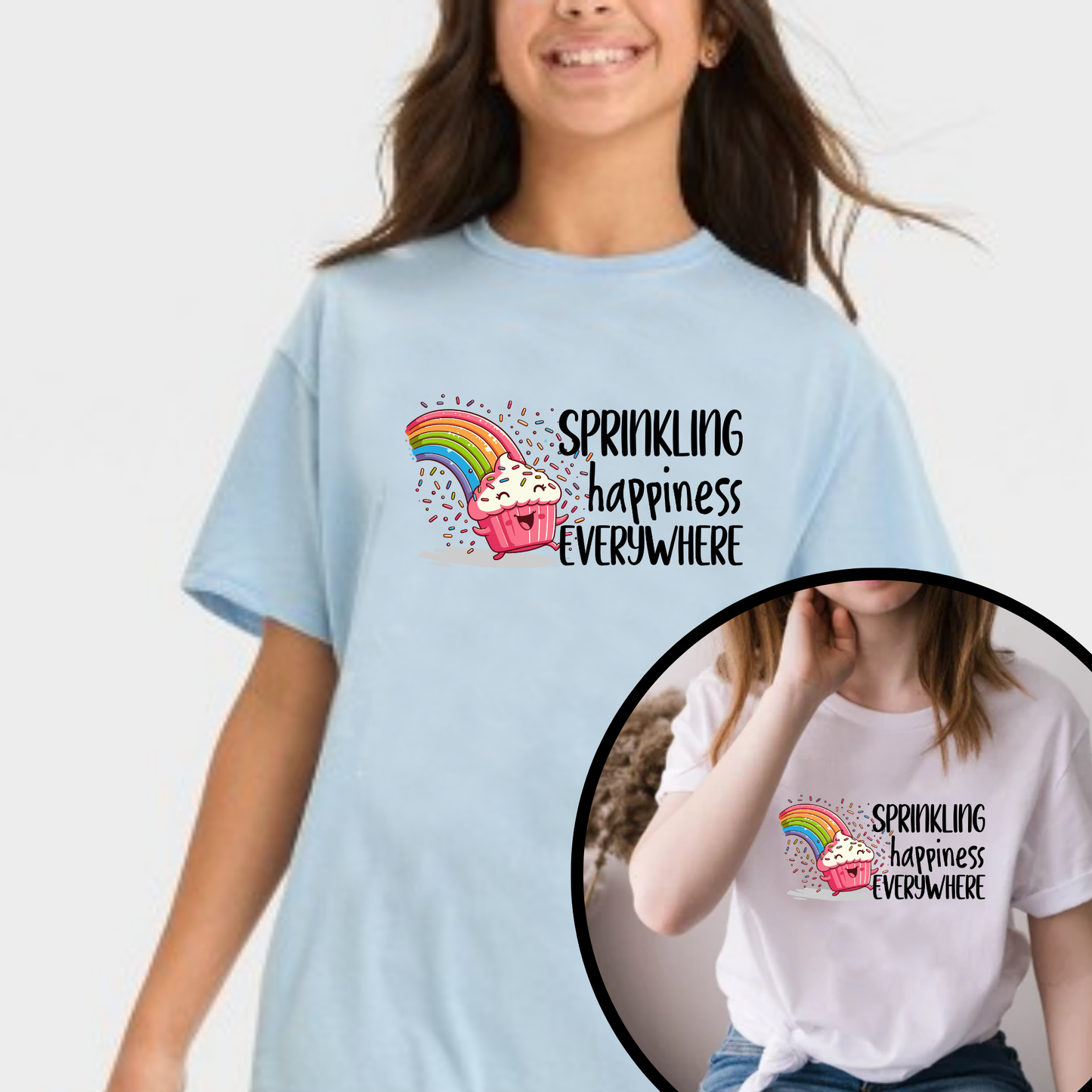 Sprinkling Happiness Everywhere Unisex T-Shirt