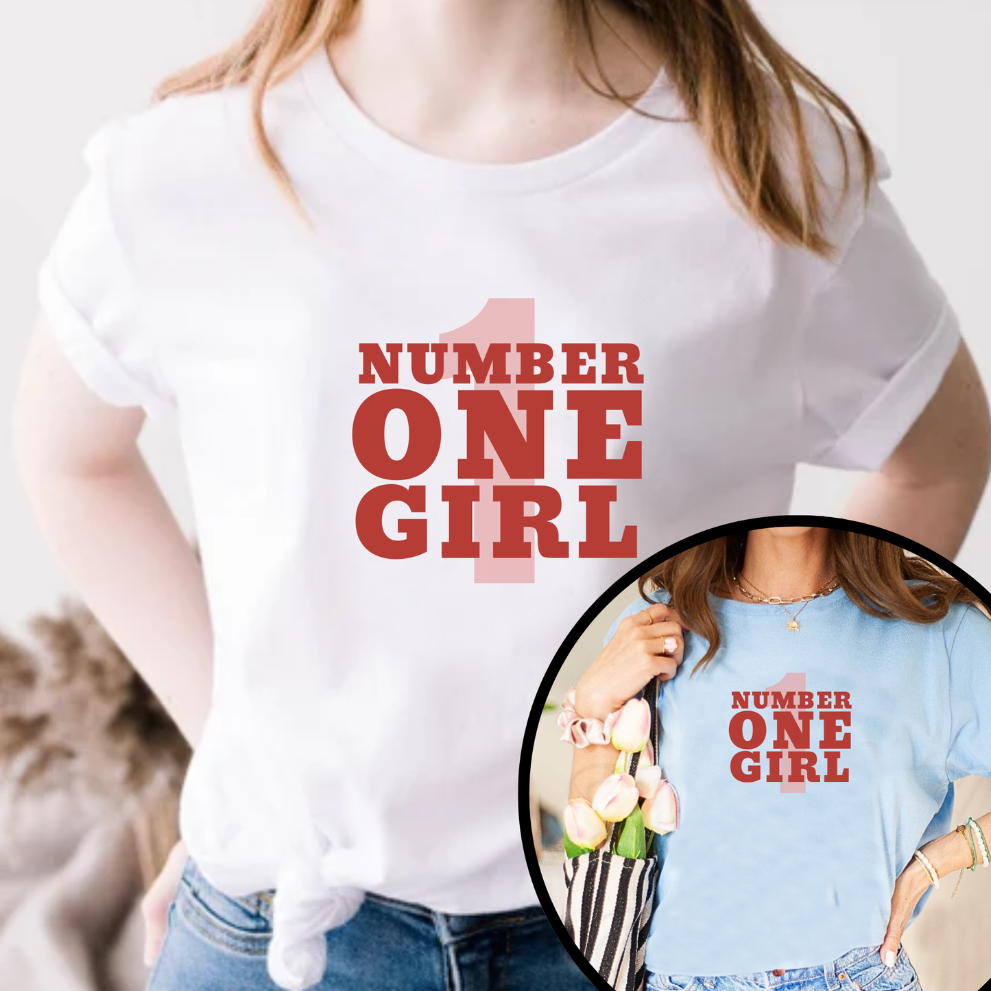 Number One Girl Tshirt