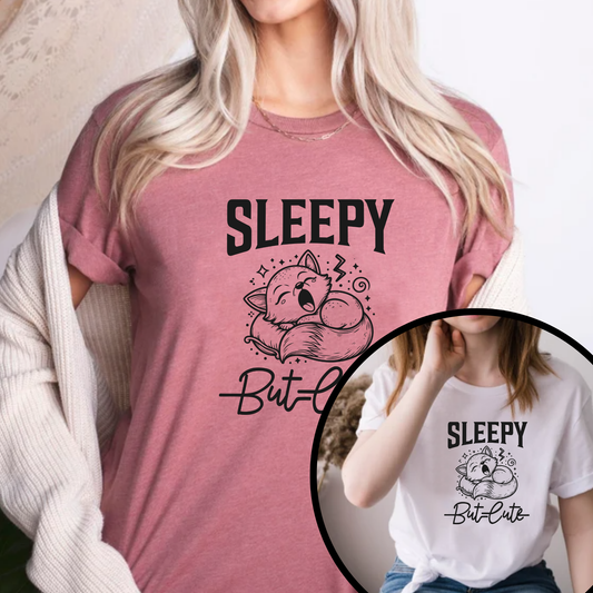 Sleepy But Cute Unisex T-Shirt