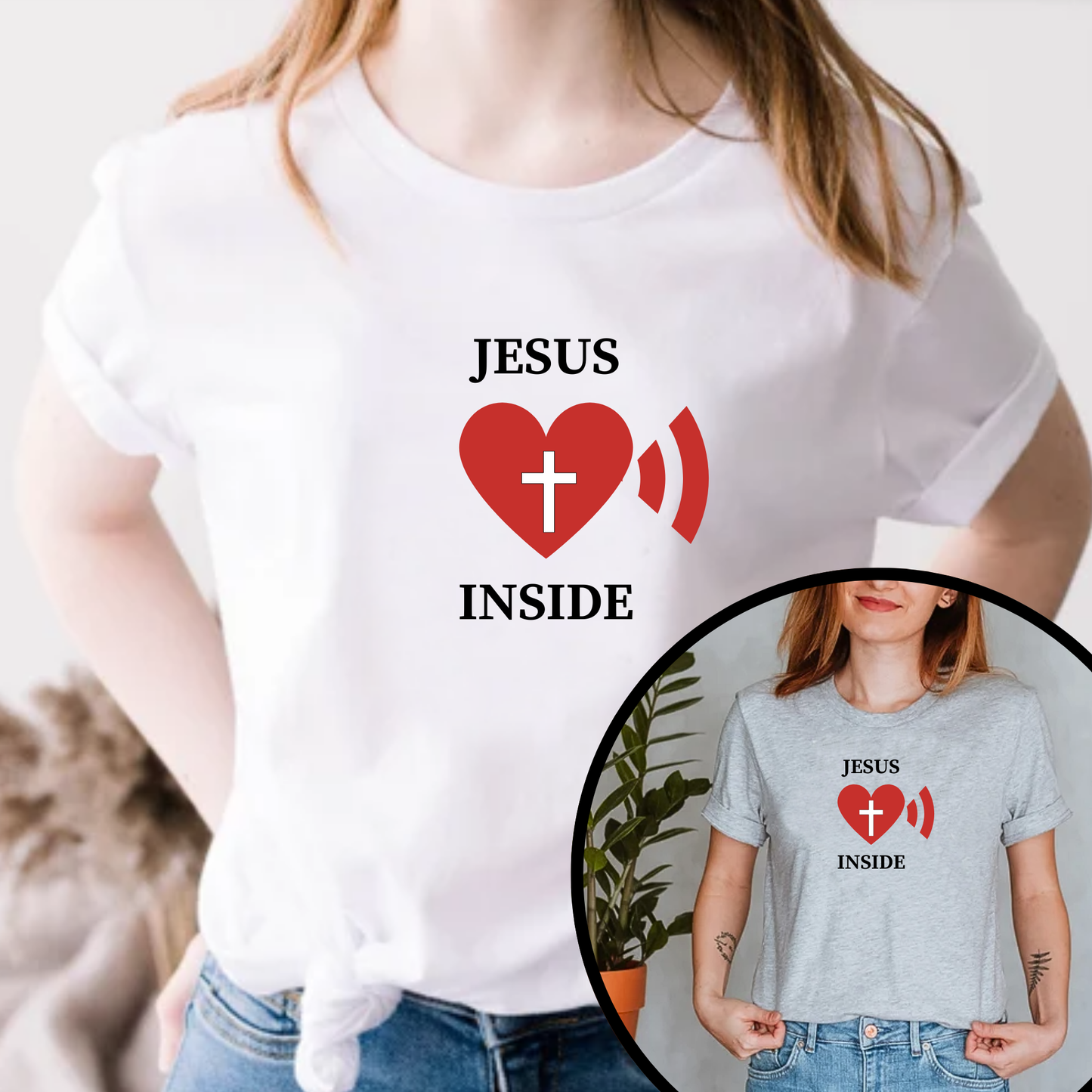 Jesus Inside Unisex Tshirt