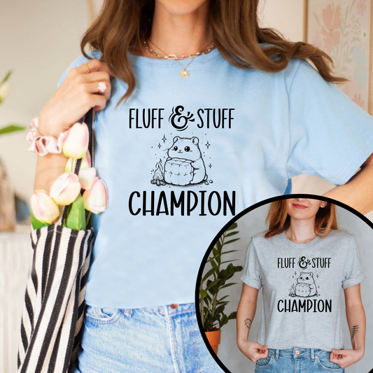 Fluff & Stuff Champion Unisex T-Shirt