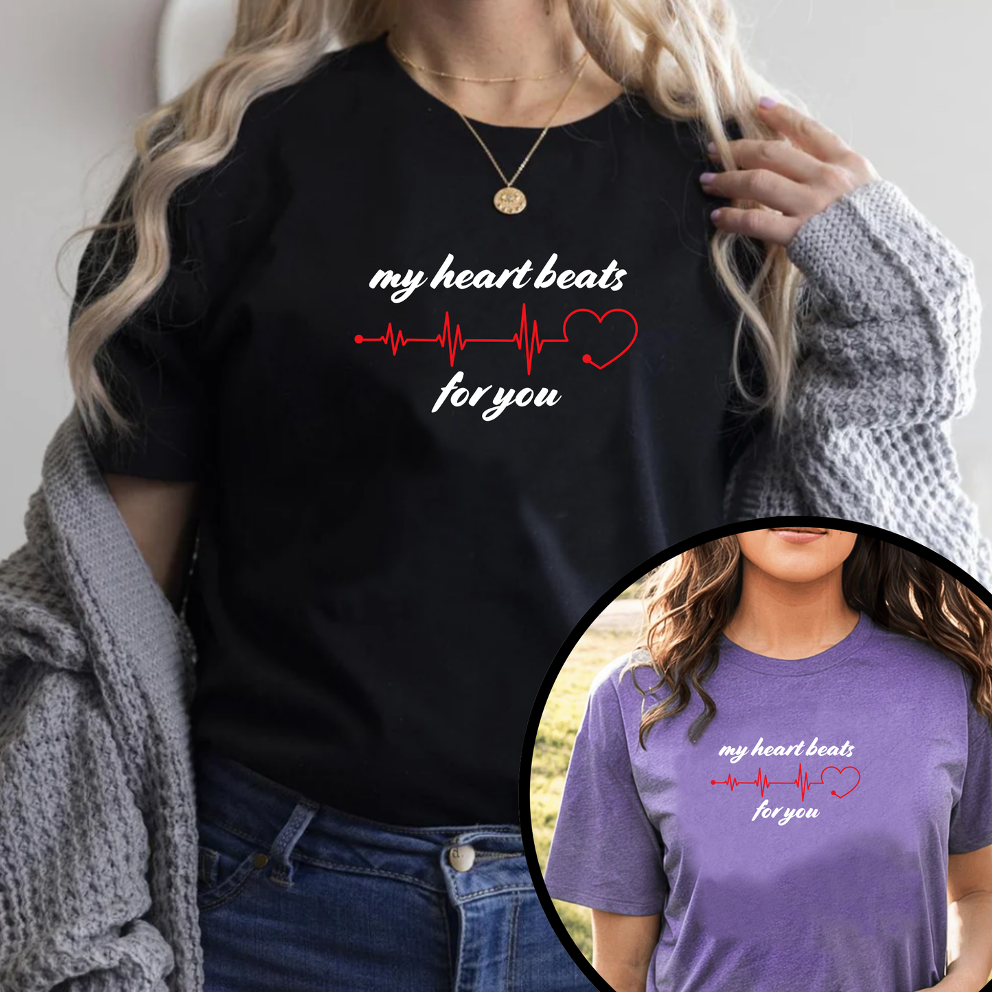 My Heart Beats for You Unisex T-Shirt