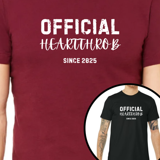 Official Heartthrob Men T-Shirt