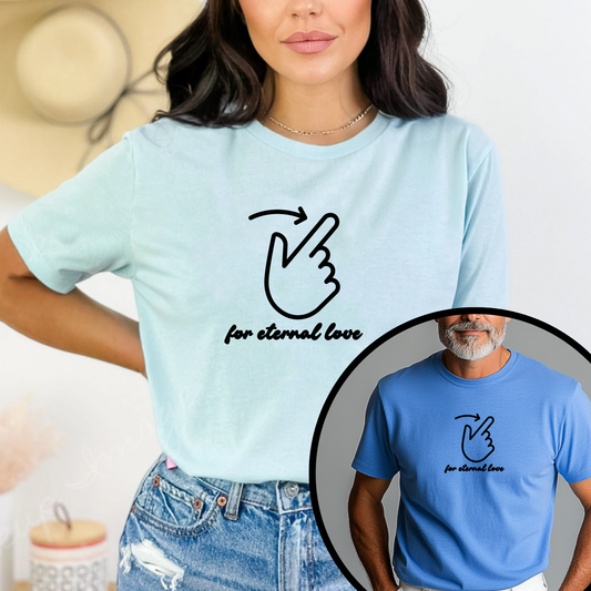 Swipe Right for Eternal Love Unisex T-Shirt