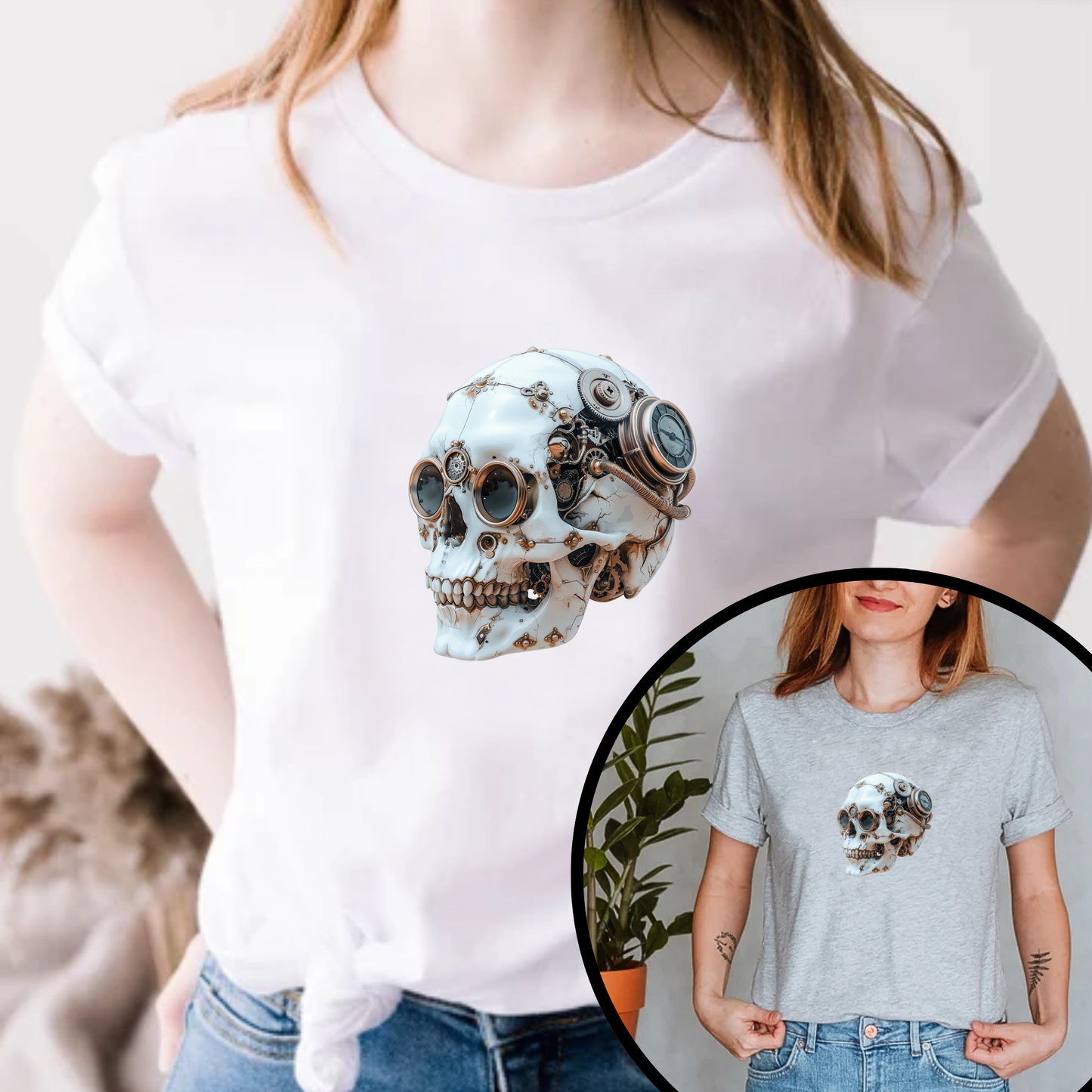 Clockwork Cranium Gaming Unisex Tshirt