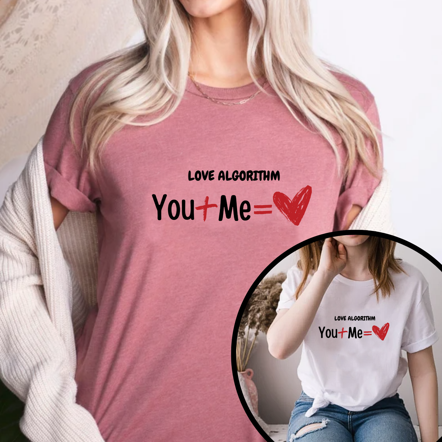 Love Algorithm You + Me Unisex T-Shirt