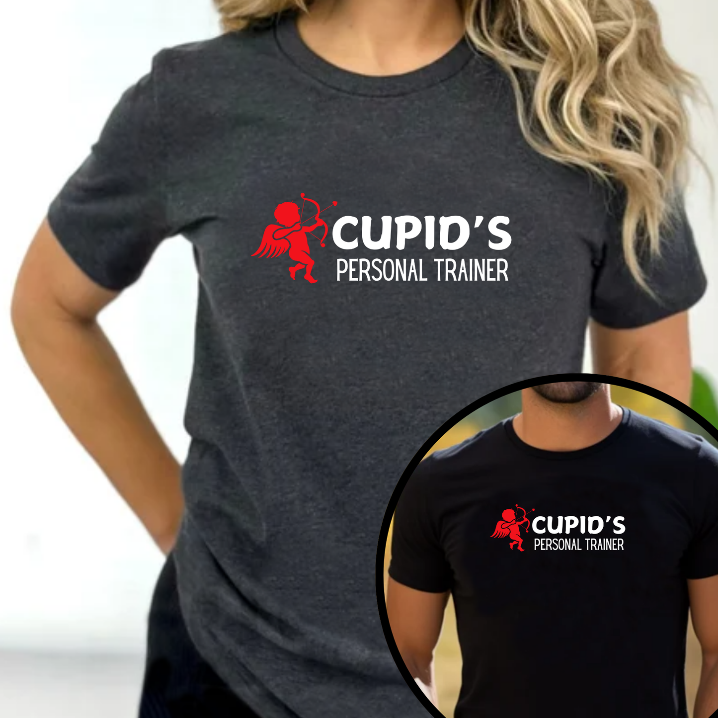 Cupid’s Personal Trainer Unisex T-Shirt